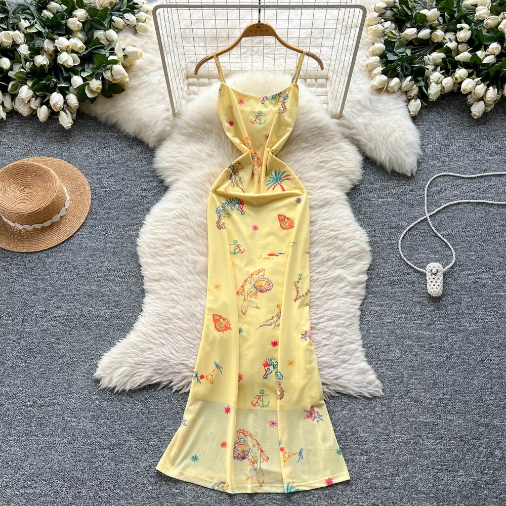 yellow satin floral print maxi dress Jluxlabel Women's Satin Floral Print Maxi Dress