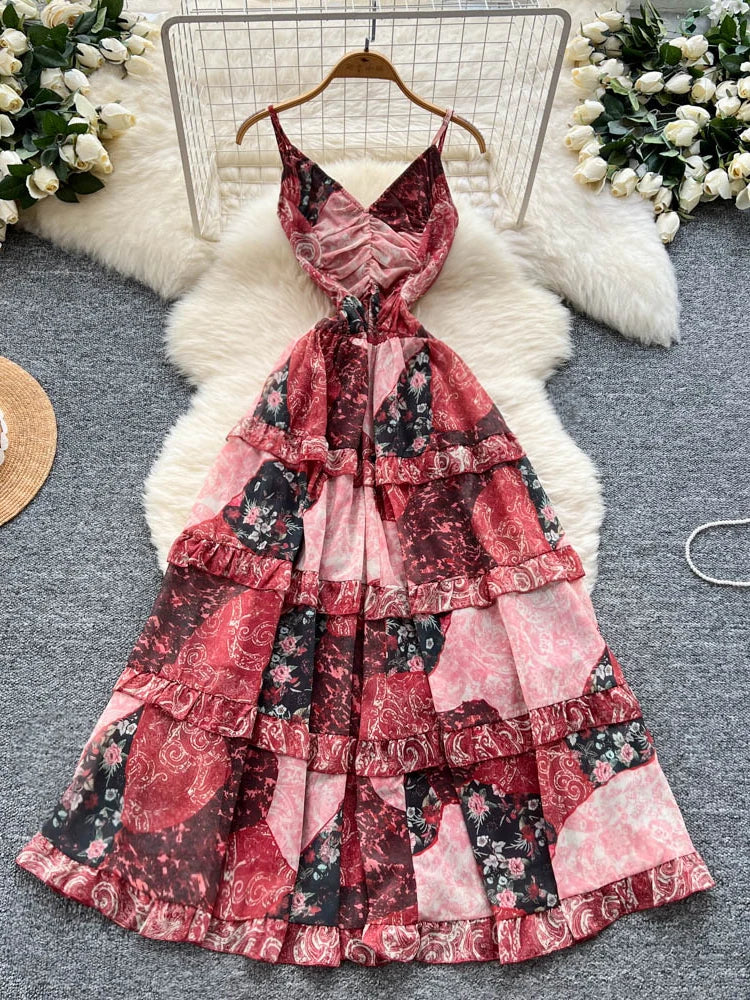 boho patchwork maxi dress Patchwork Maxi Dress – Flippie Hippie