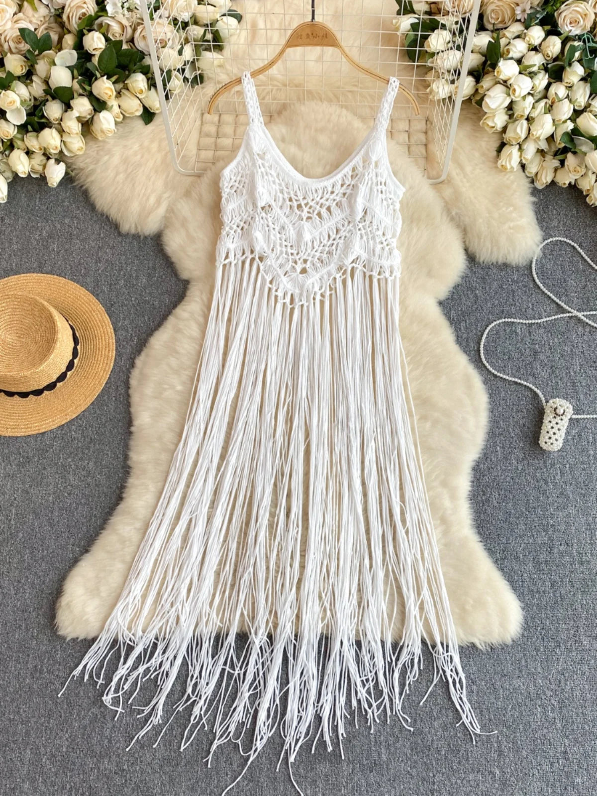 boho anthropologie dress Tanvi Kedia Size Large Color:M-Olive Green mar24 A tie sash accentuates BLACK SPARKLY KNIT MINI