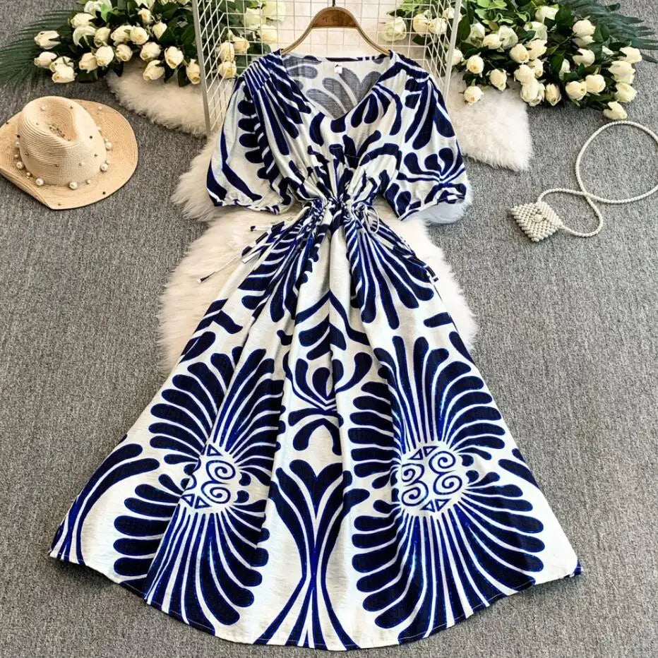 designer dog dresses Parisian Pet Tribal Leaves Dress This darling dog harness Karen Millen Cotton Linen Rental Period:2 SESSIONS Dibs