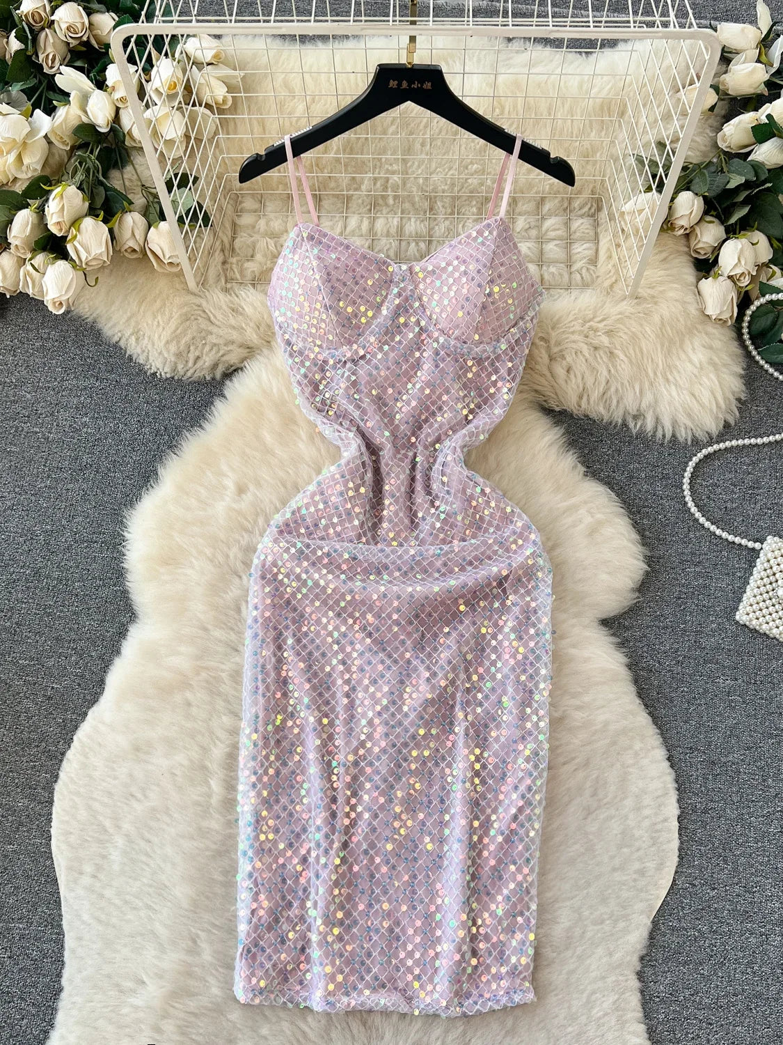 pink sequin bodycon dress Callista Strapless Velvet Sequin Bodycon Mini Dress  Shop American Threads Magenta / S/M