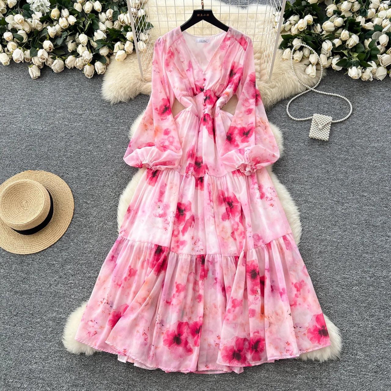 green emerald velvet dress Amazon.com: Women's 2026 Fall Midi Dress Casual Long Sleeve High Neck  Floral Pleated A Line Flowy Dresses Pink : Clothing, Shoes & Jewelry